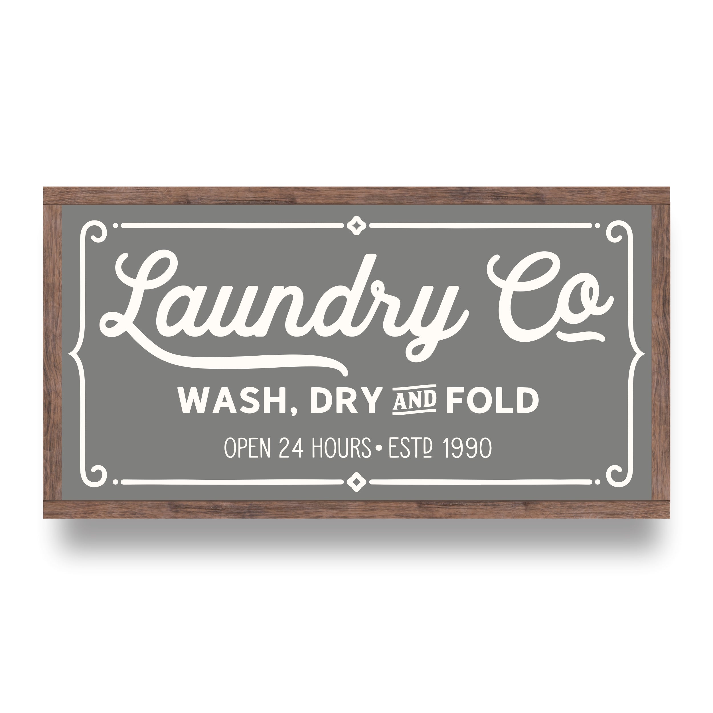 Laundry Company Sign