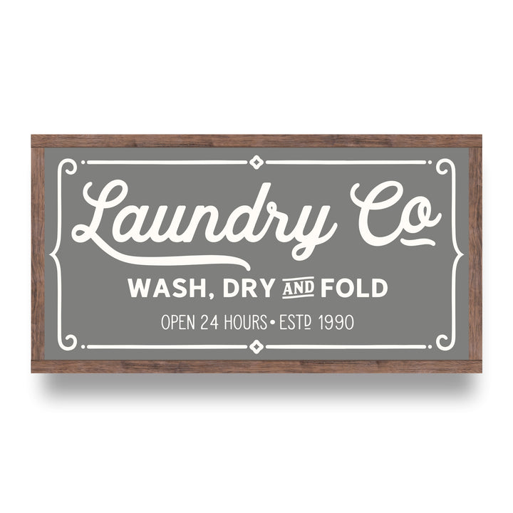 Laundry Company Sign