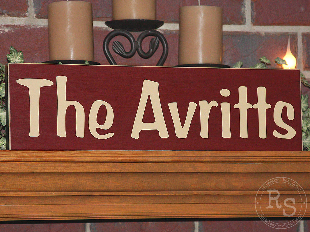 Family Name Sign RS-1713