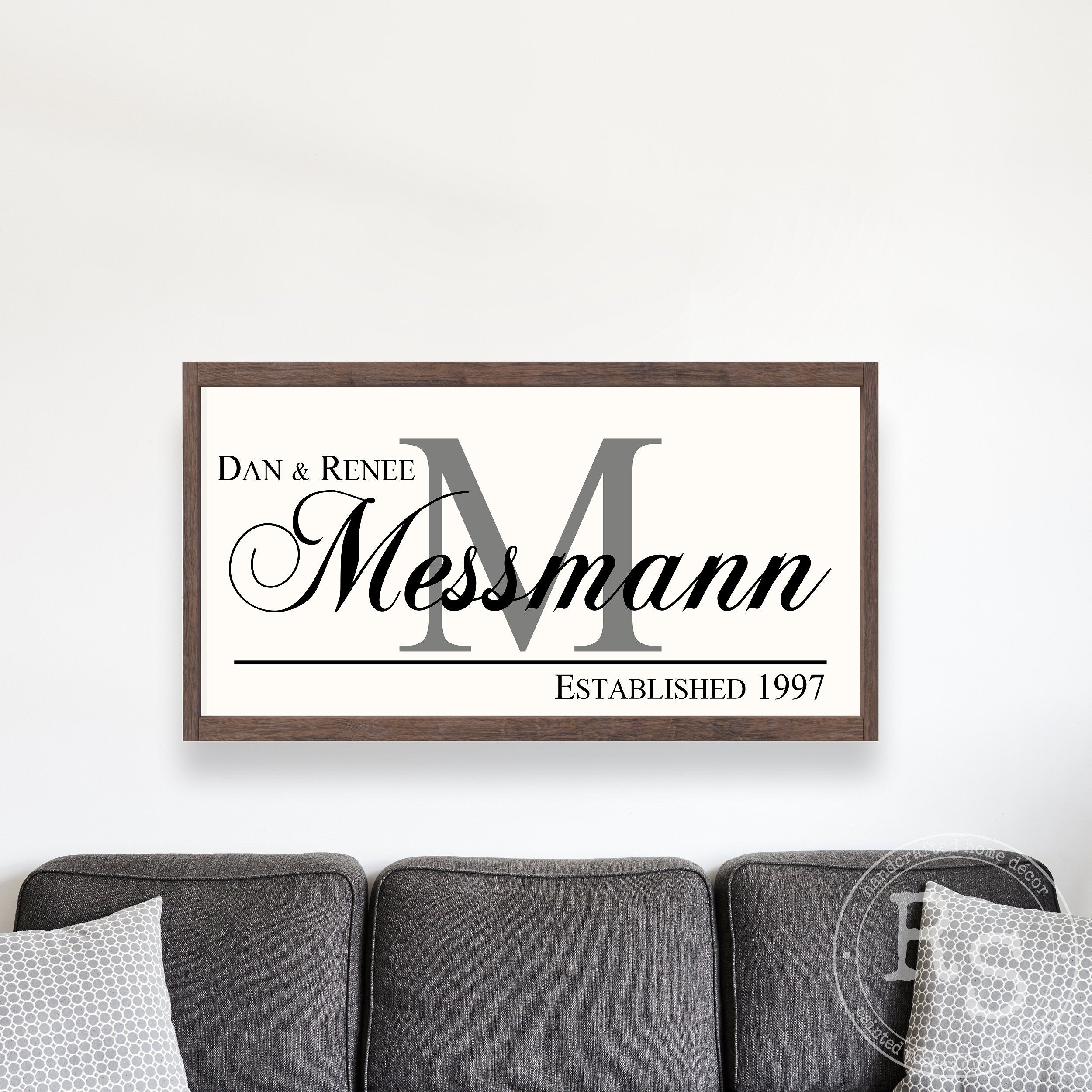 Family Name Sign RS-3305