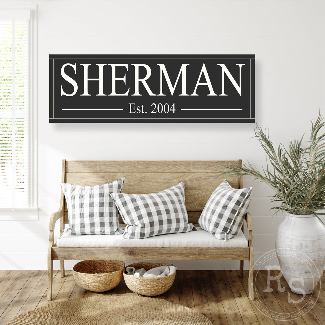 Family Name Sign RS-3306