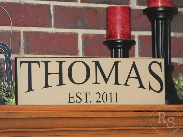 Family Name Sign RS-320