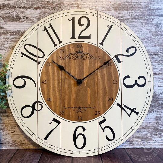 The Allyssa Farmhouse Clock