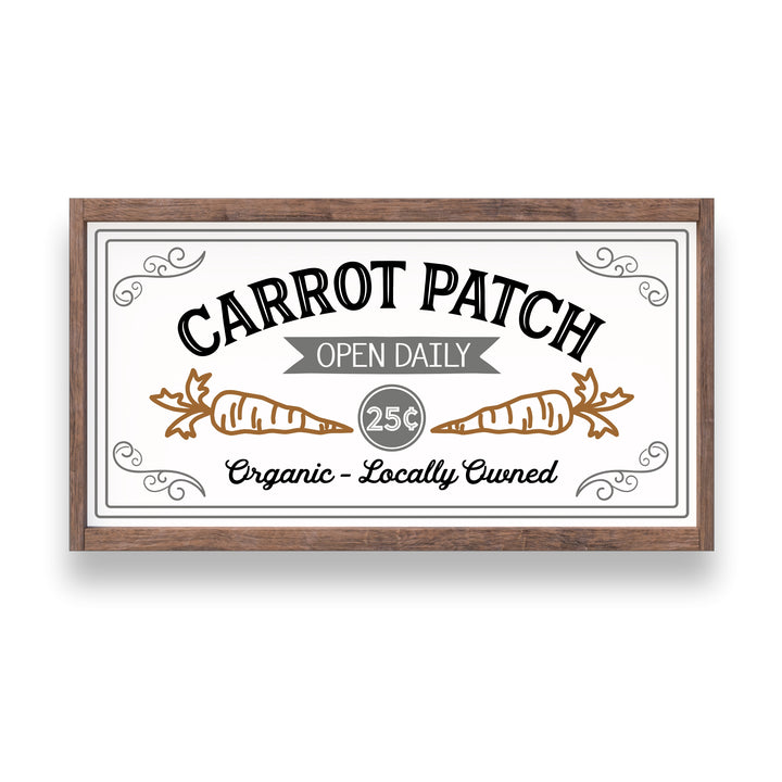 Carrot Patch Sign