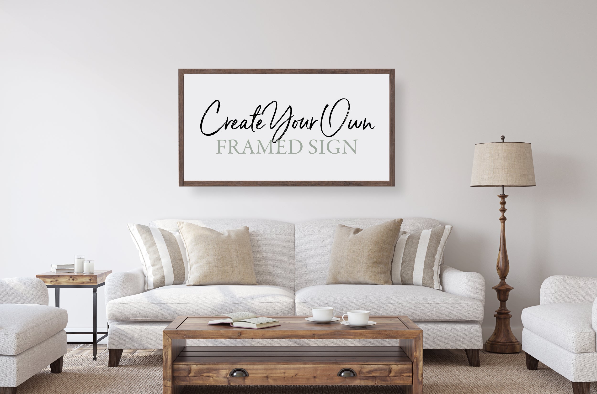 Create Your Own Framed Sign – Rusty Star Design