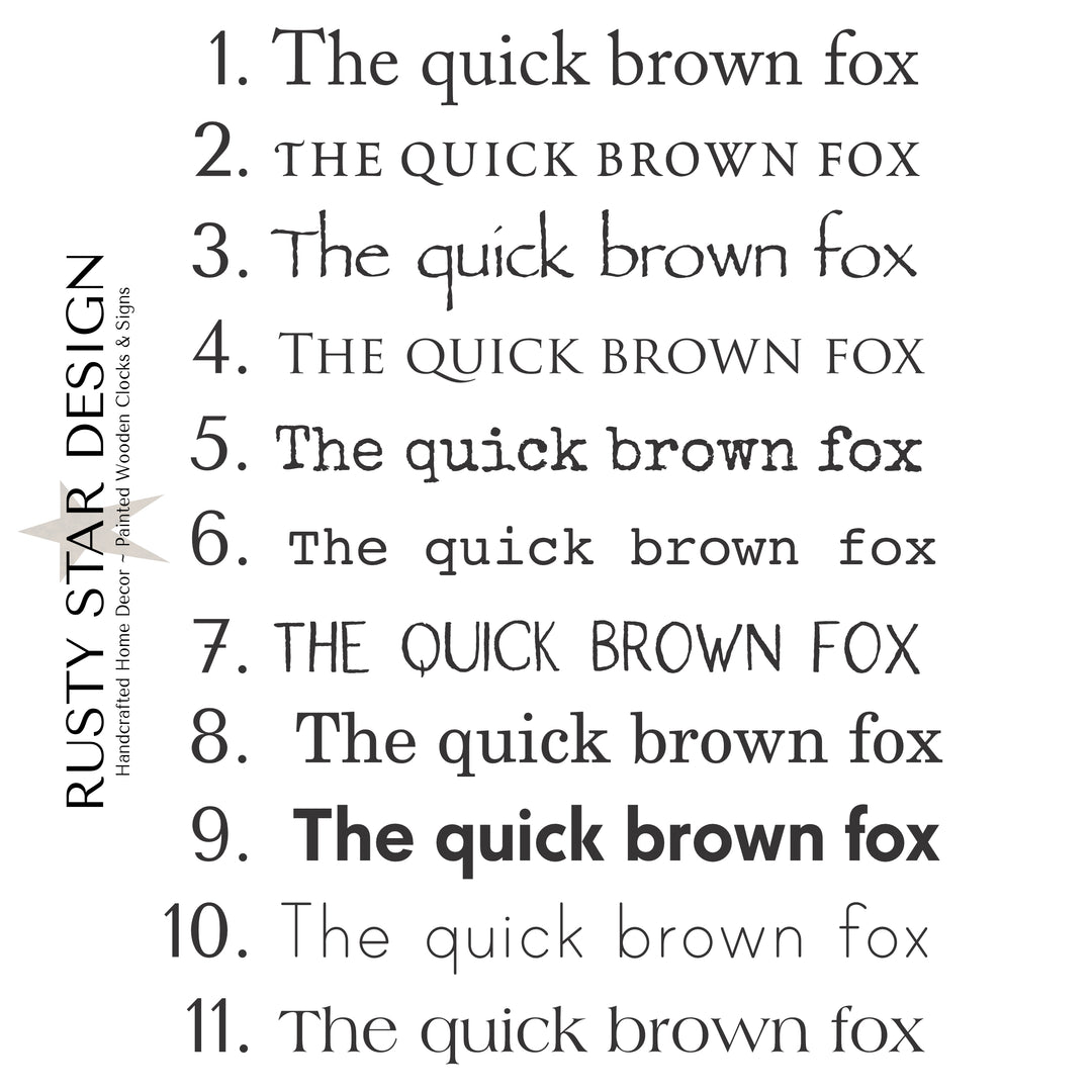 Create Your Own Framed Sign