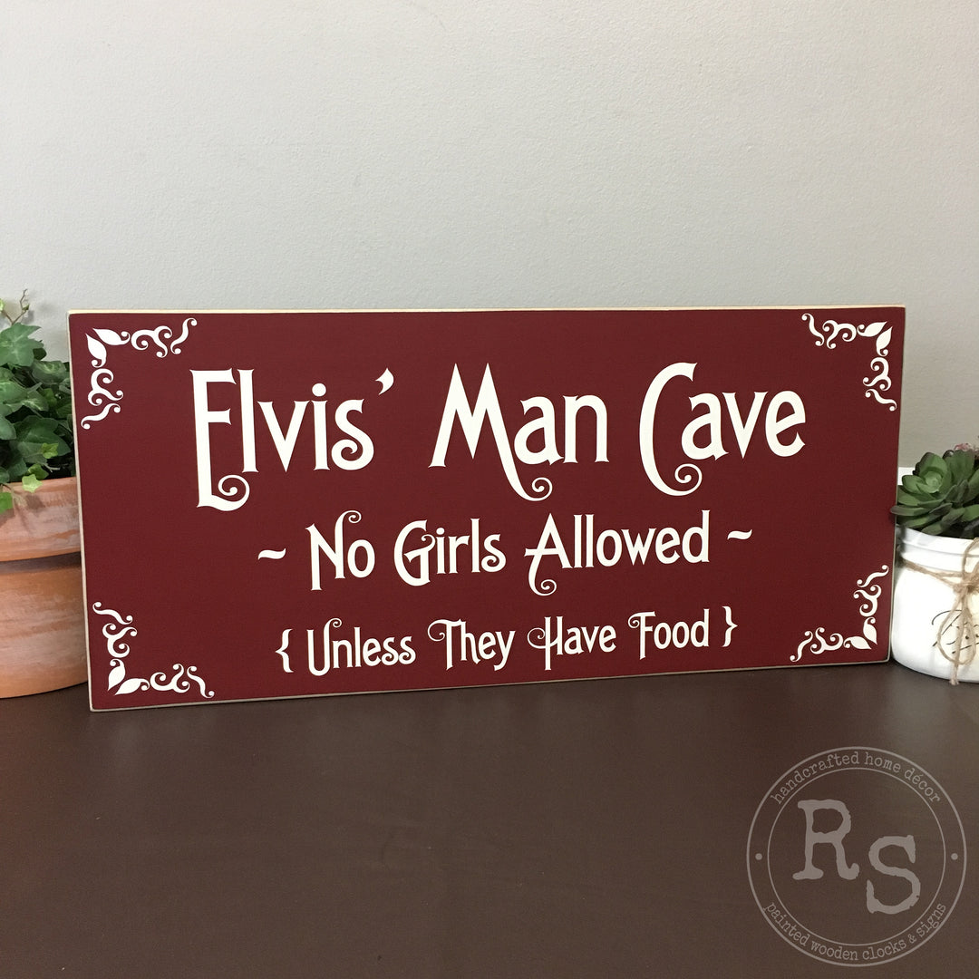 Personalized Man Cave Sign