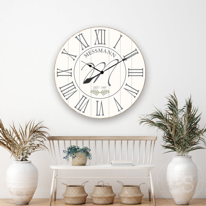The Kyla Farmhouse Clock