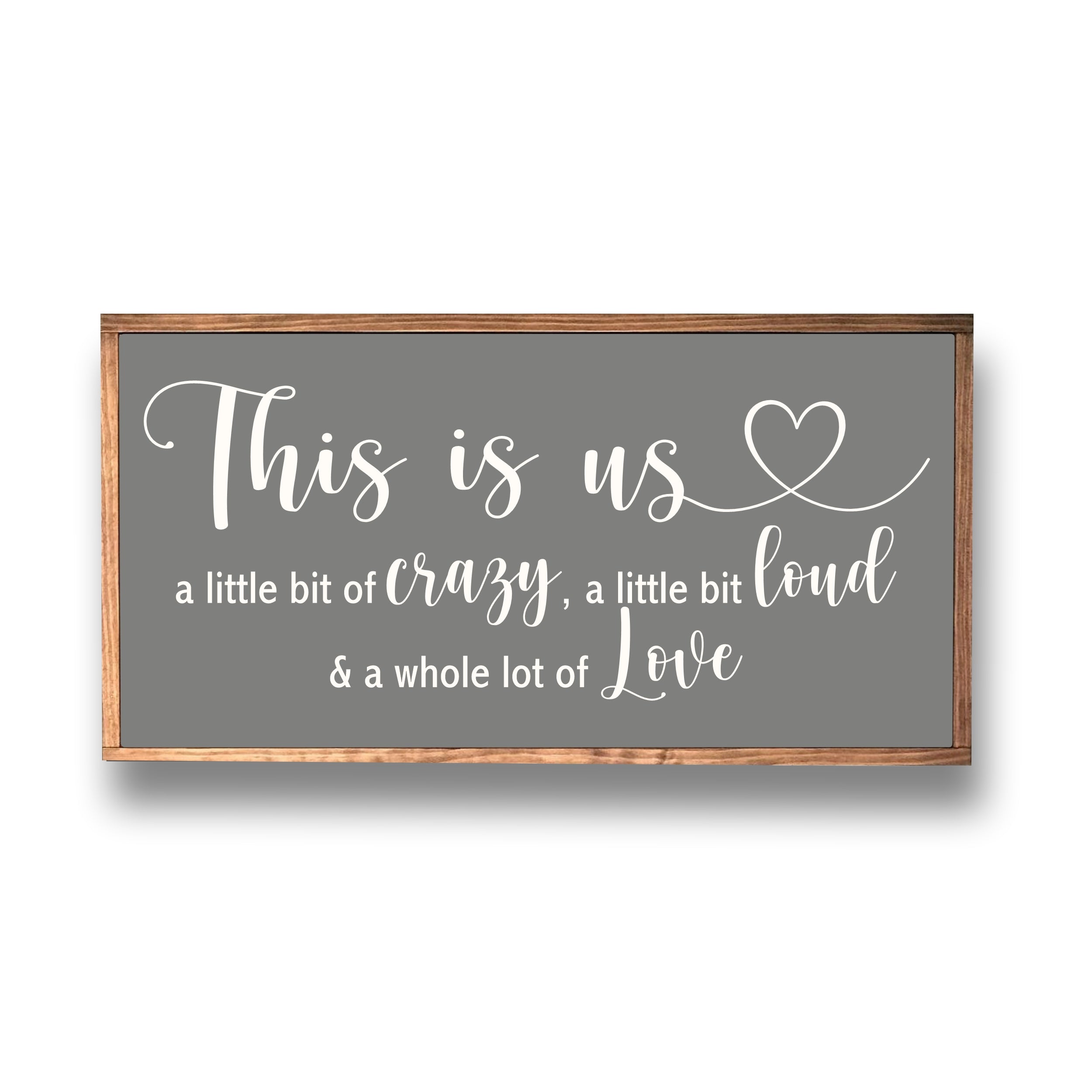 This Is Us Wooden Sign