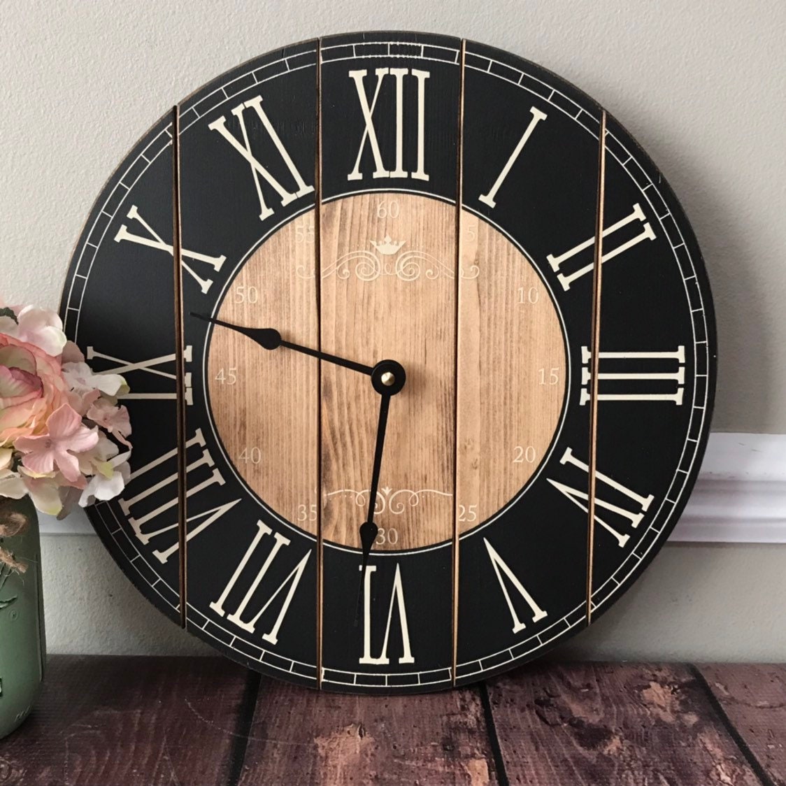 The Brianna Farmhouse Clock