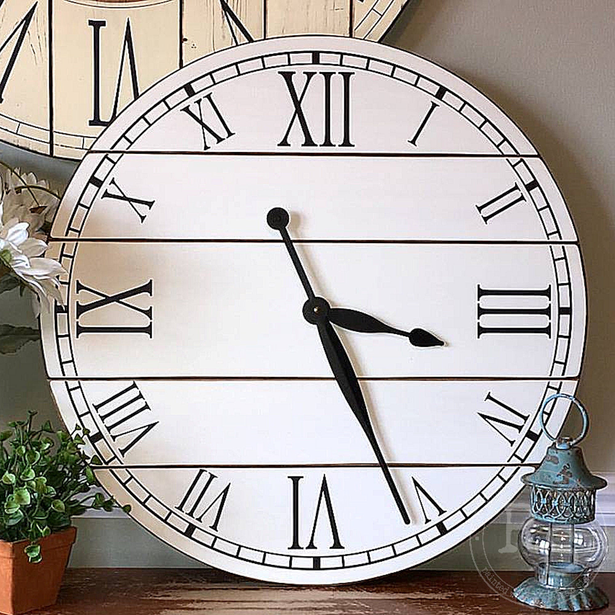 The Lillie Rustic Wall Clock
