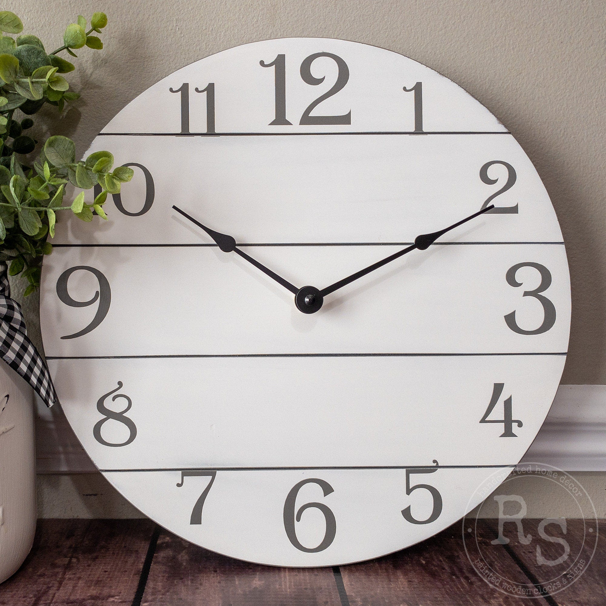 The Hannah Rustic Wall Clock