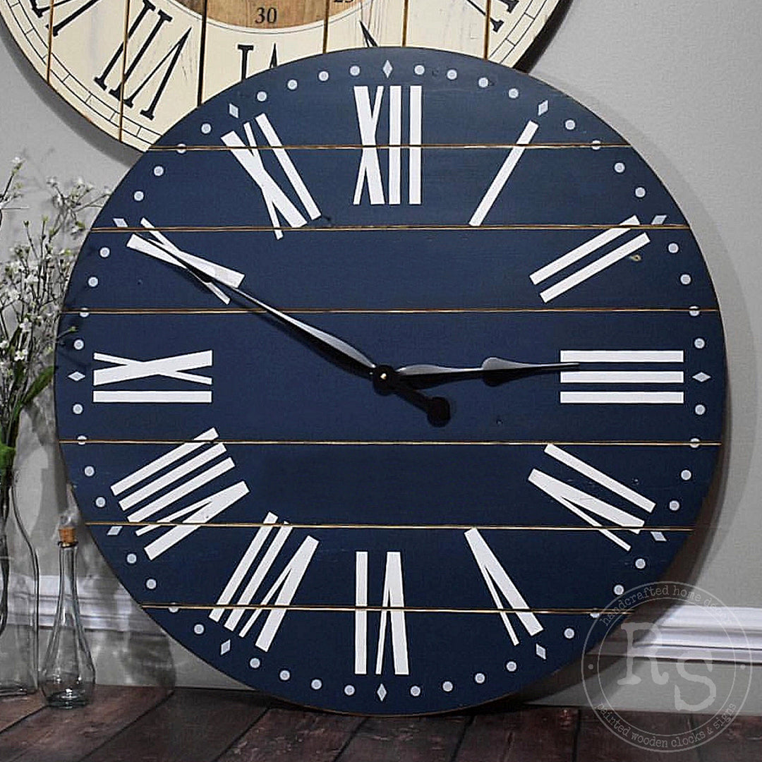 The Emma Wooden Wall Clock