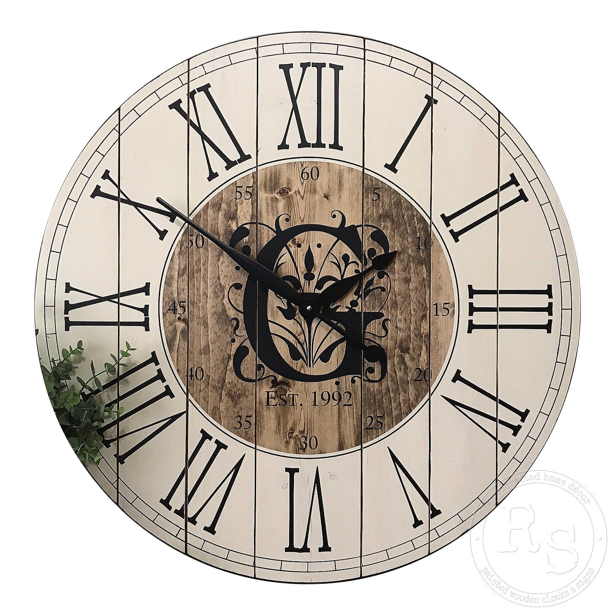 Handcrafted Wooden Clocks – Rusty Star Design