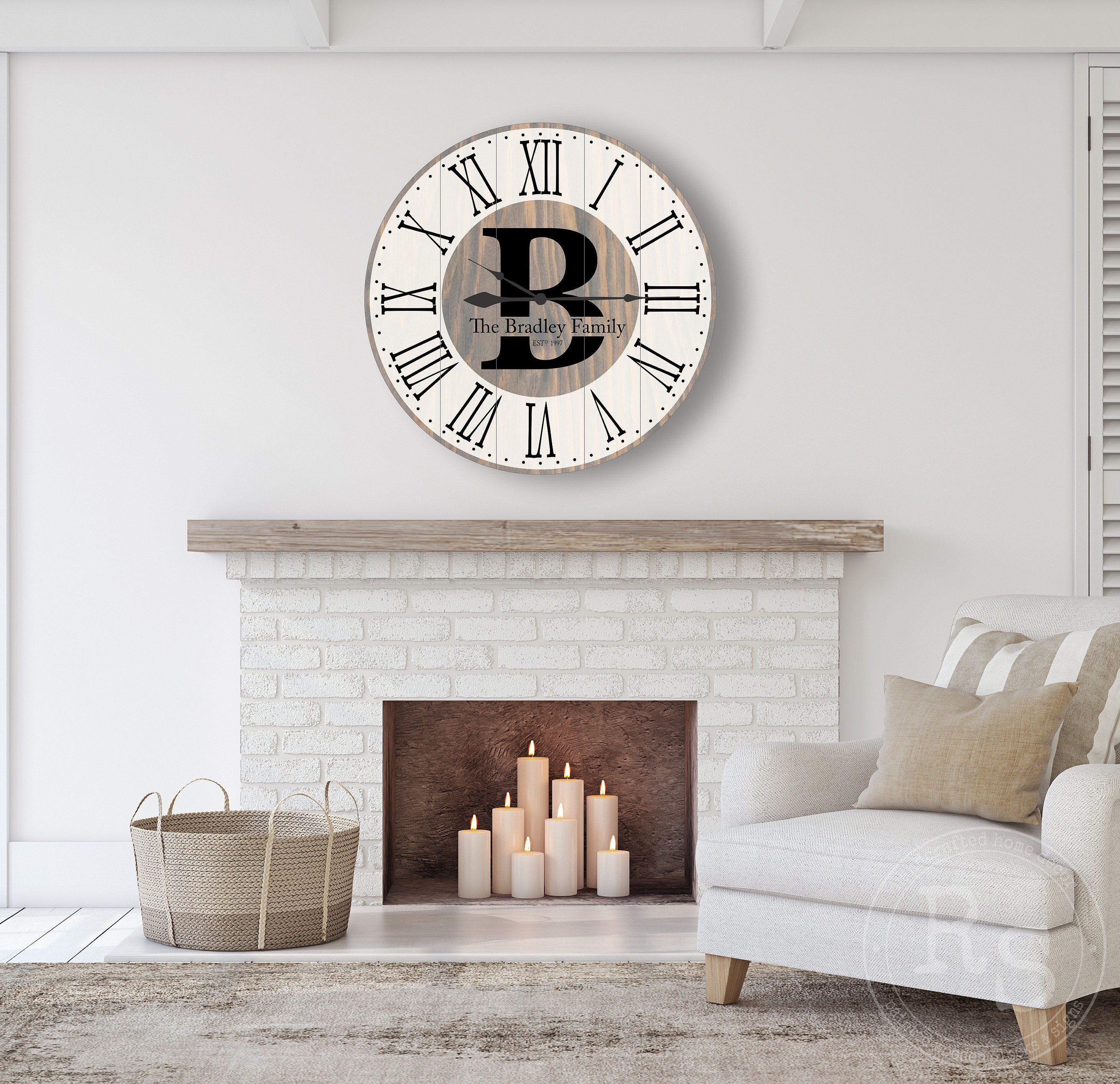 The Betsy Farmhouse Clock