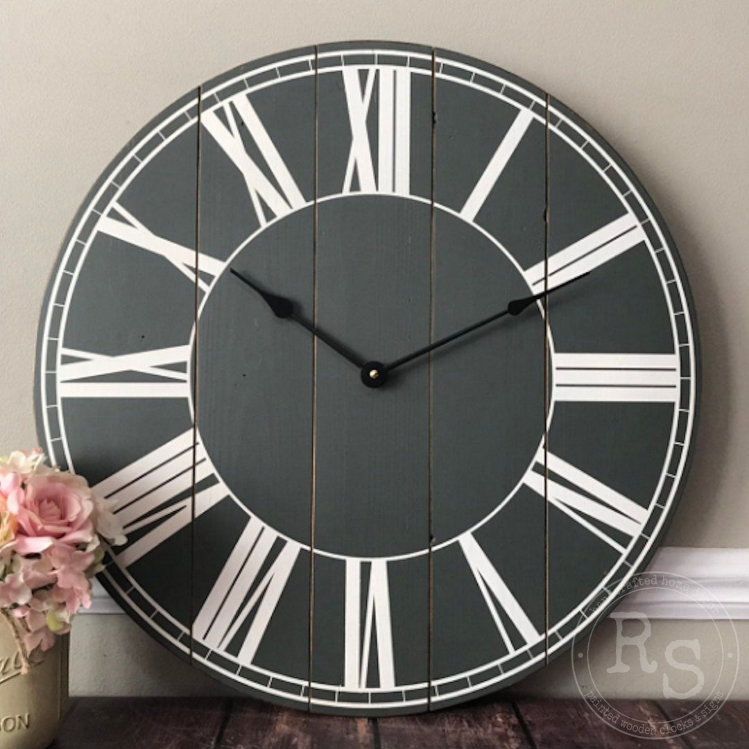 The Audrey Wooden Wall Clock