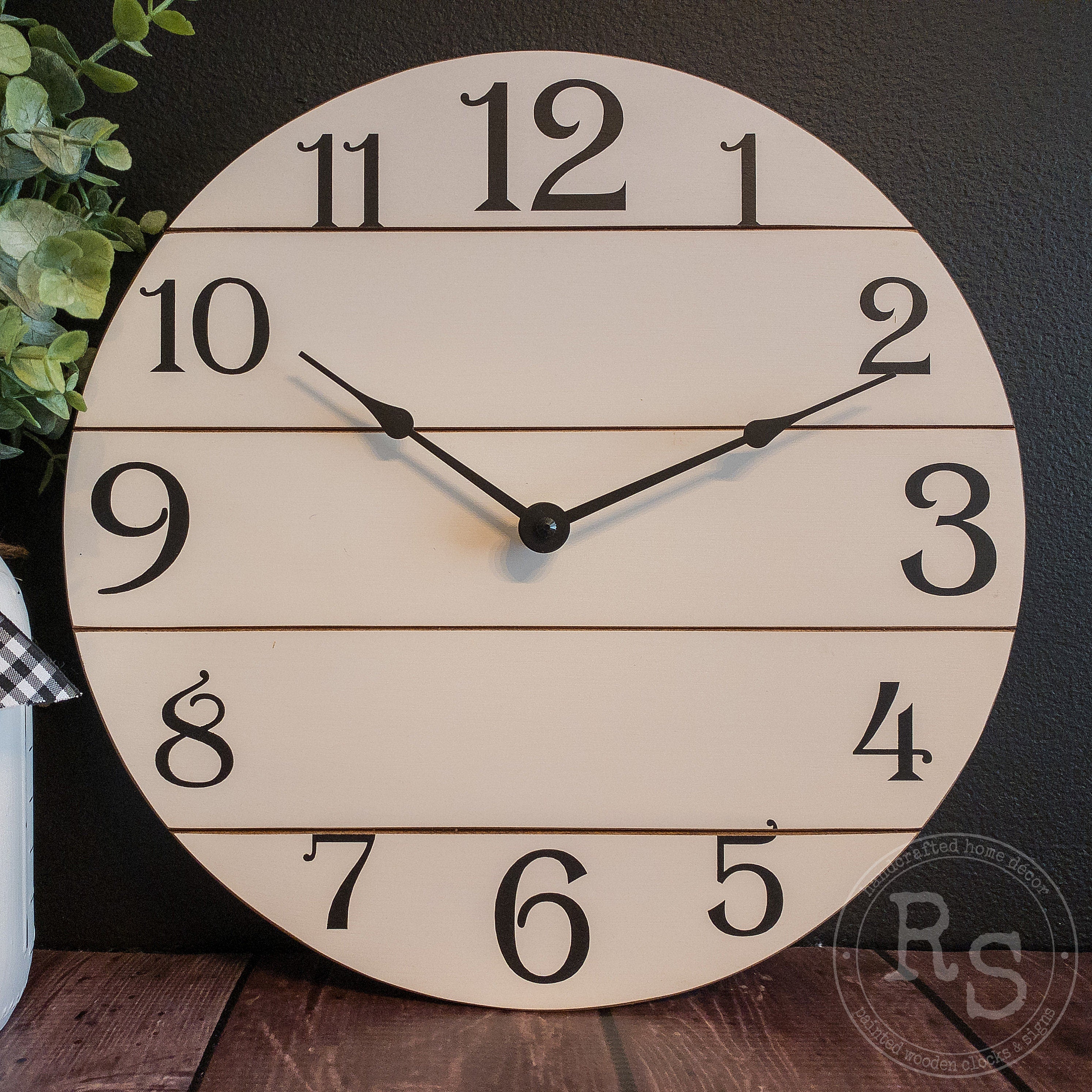 The Hannah Rustic Wall Clock