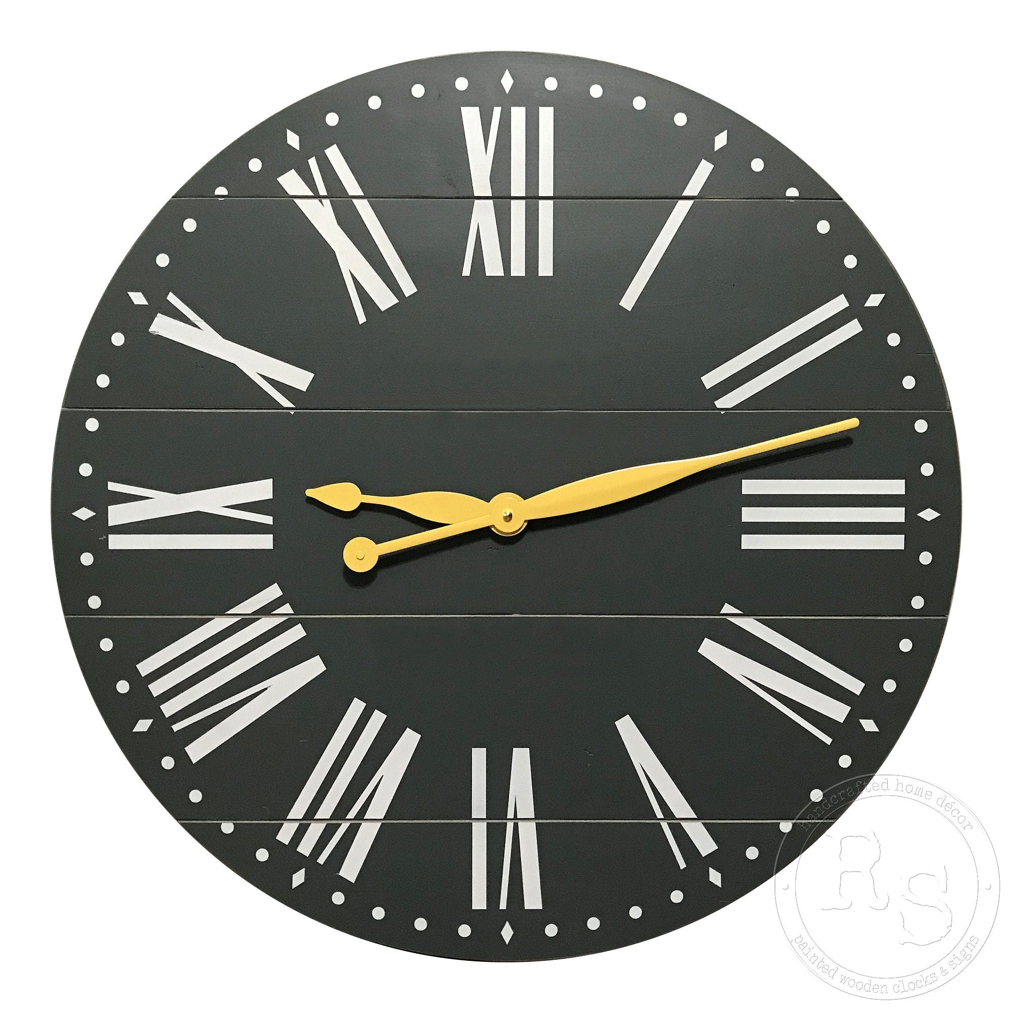 The Emma Wooden Wall Clock