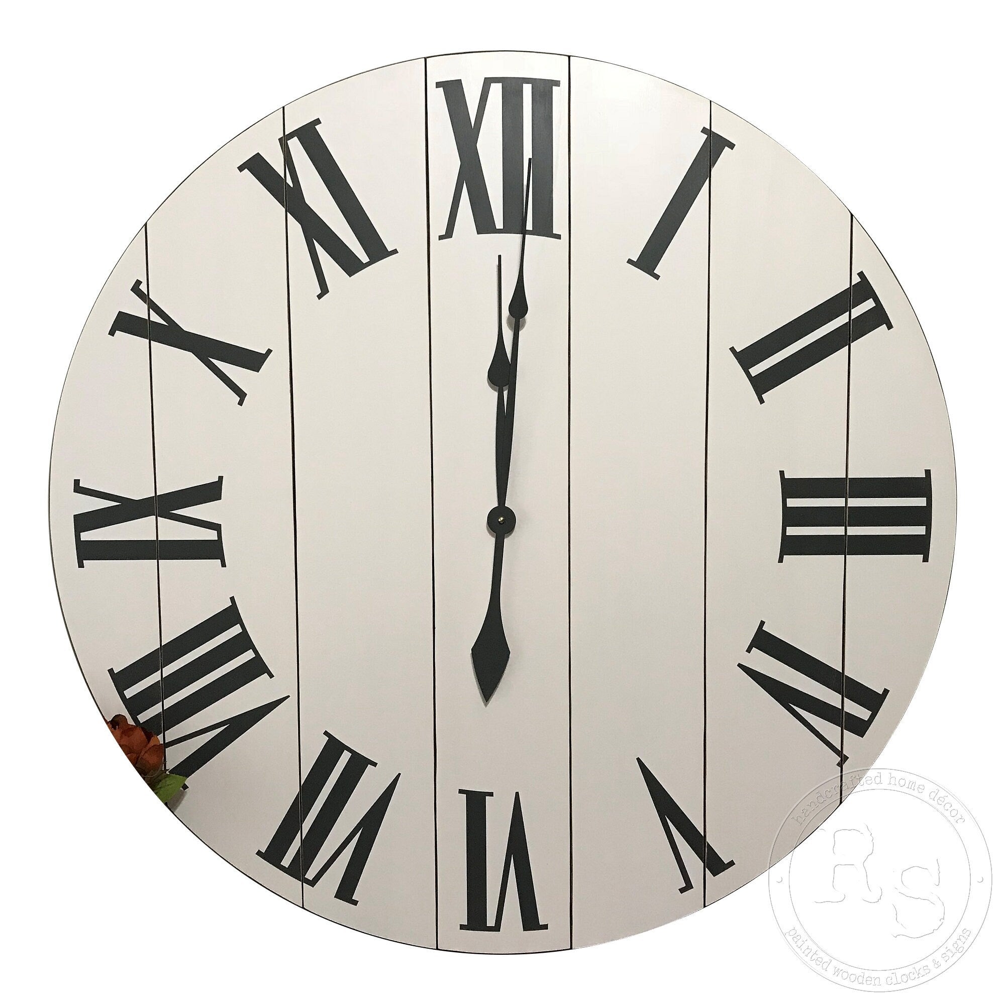 The Kaitlin Rustic Wall Clock