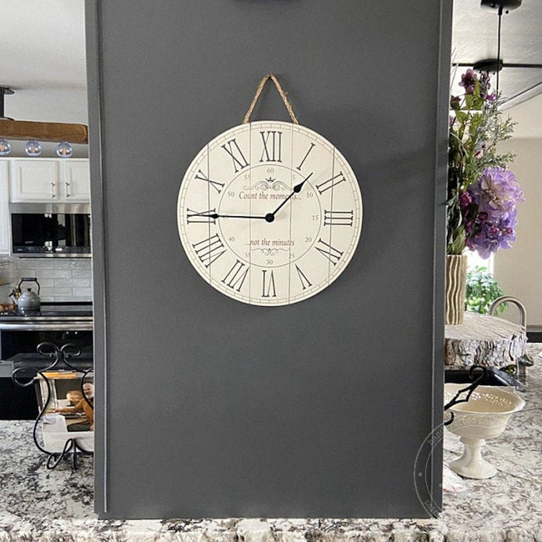 Count The Moments Not The Minutes Clock