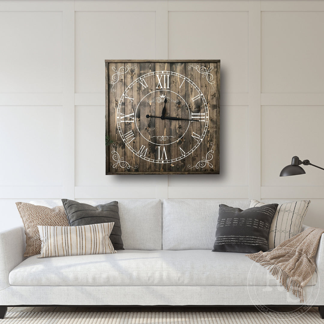The Bella Square Wall Clock