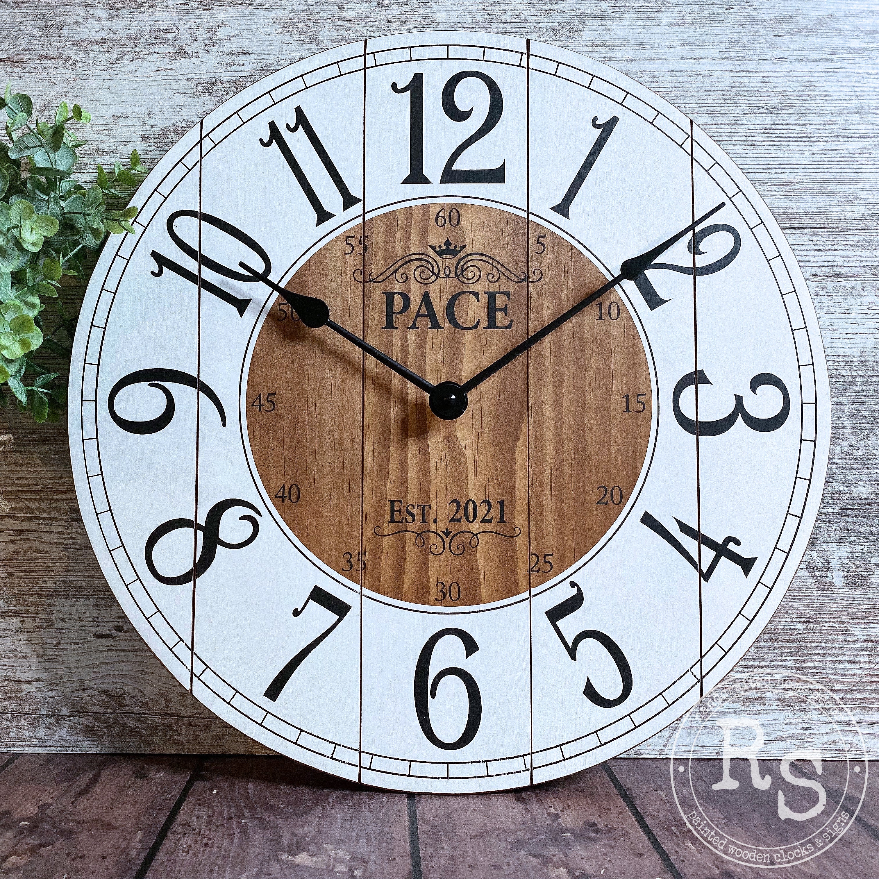 The Allyssa Farmhouse Clock